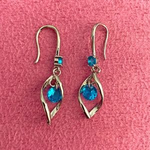 925 sterling silver dangle earrings